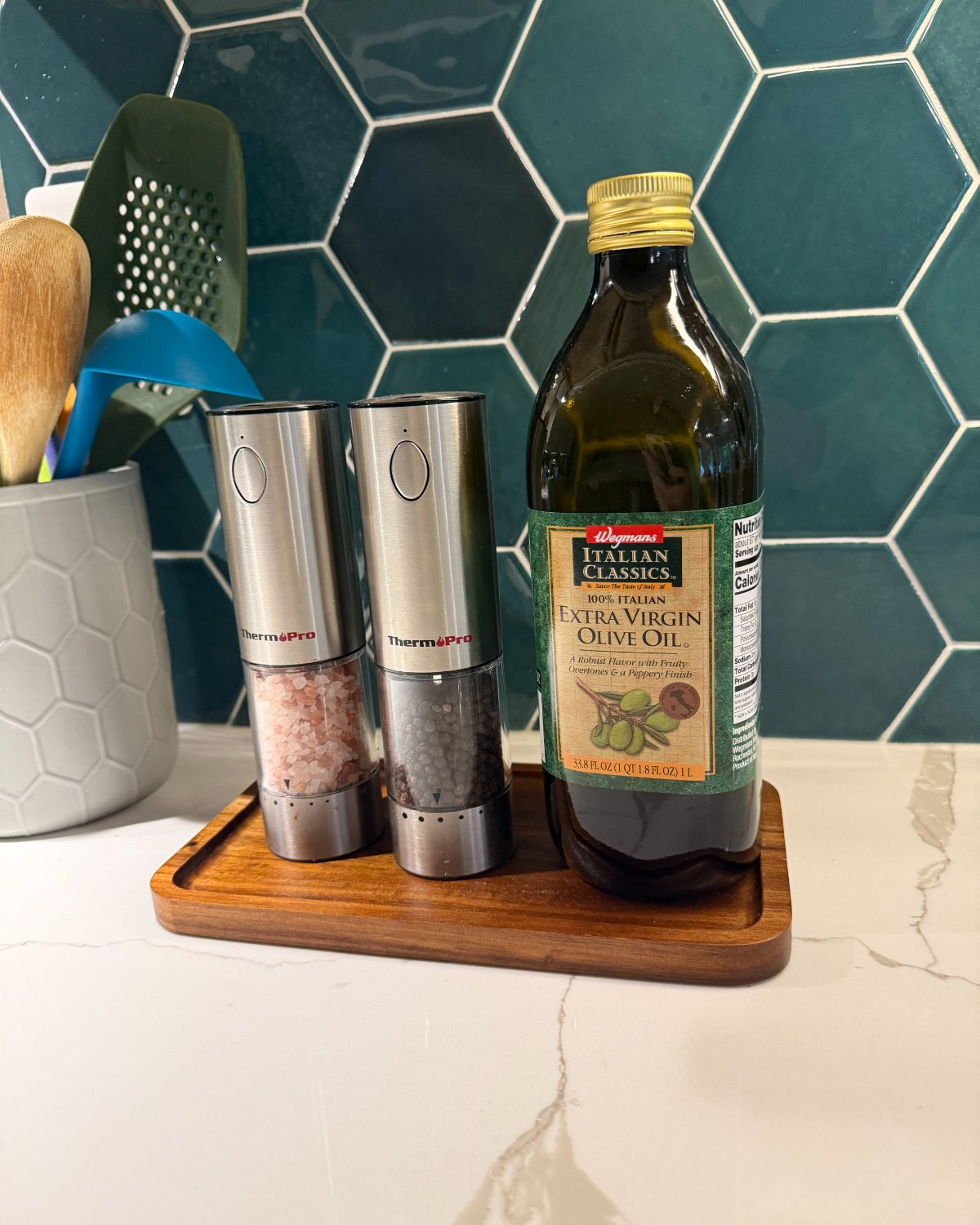 Salt and Pepper Rechargeable Grinders